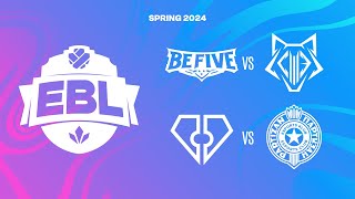 EBL 2024  BeFive vs Cyber Wolves  Partizan vs Diamant  PREMIJERA SPRING 2024 [upl. by Dorian380]