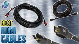 10 Best HDMI Cables 2018 [upl. by Streetman]