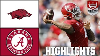 Arkansas Razorbacks vs Alabama Crimson Tide  Full Game Highlights [upl. by Ahsenit]