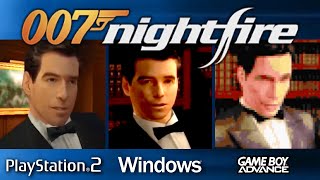 Comparing Every Version of James Bond Nightfire [upl. by Eetsud357]