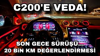 Mercedes C200 W206 1 yıl 20bin Km Değerlendirme Ambiyanslar Sesli komutlar [upl. by Heid]