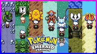 Pokemon Emerald  All Legendary Pokemon Locations [upl. by Dorcus]