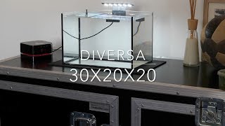 Diversa 30x20x20 aquarium 12l [upl. by Lezah]