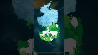 Whats Hidden Under Antarctica map geography upsc [upl. by Nannoc]