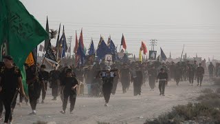 LIVE 🔴 Arbaeen Walk 2024  Basrah to Karbala  Safar E Ishq E Hussain  5 Safar 20241446 H [upl. by Leuqim198]