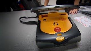 How to use a defibrillator AED [upl. by Ereveneug]