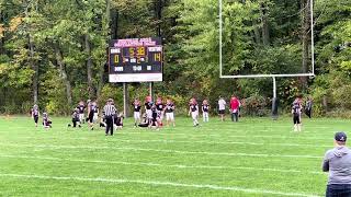 2nd quarter 6th grade football vs Willard 101324 [upl. by Yelnek]