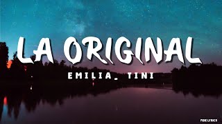 Emilia  TINI  LaOriginal Letra [upl. by Thia247]