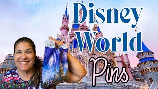 Disney World Pin Haul  Park Pins [upl. by Adalie]