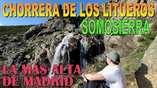 CHORRERA DE LOS LITUEROS SOMOSIERRA LA CASCADA MÁS ALTA DE LA COMUNIDAD DE MADRID ¡CÓMO LLEGAR [upl. by Edny634]