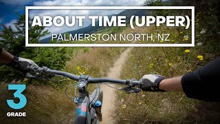 FAST FAMILY FUN  About time Mountain Bike Trail Grade 3  Arapuke Palmerston North [upl. by Nerrual]