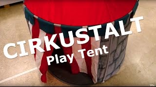 CIRKUSTALT Play Tent from IKEA [upl. by Kendal]