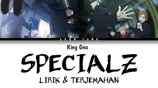 Jujutsu Kaisen Season 2 Opening 2 Full  SPECIALZ by King Gnu Lyrics KANROMINDO [upl. by Adali]