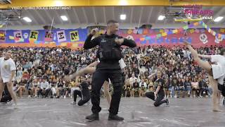 School Resource Officer says goodbye with an unforgettable performance [upl. by Lilhak424]