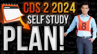 CDS 2 2024 Self Study Plan  NDA 2 2024 Self Study Plan No Coaching with cds journey [upl. by Mimajneb]