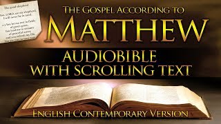 Holy Bible Matthew 1 to 28  Full Contemporary English With Text [upl. by Bobbie]