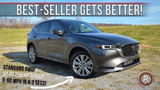 The 2022 Mazda CX5 Signature Is A Restyled Premium Compact SUV [upl. by Nylrac]