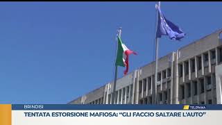 Tentata estorsione mafiosa “gli faccio saltare lauto” [upl. by Inger686]