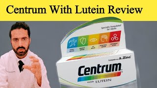 Centrum With Lutein Review in urdu  Centrum Lutein Multivitamin  DrNadeem Rph [upl. by Ada]