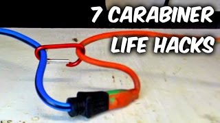 7 Carabiner Life Hacks [upl. by Fancy]