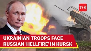 Kursk Battle Putins Men Burn 29 Ukrainian Tanks Wipe Out 1300 Troops  Watch Russian Footage [upl. by Staw587]