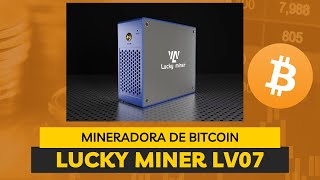 Mineradora De Bitcoin Caseira  Lucky Minner LV07 [upl. by Stavros]