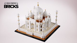 Lego Architecture 21056 Taj Mahal Speed Build [upl. by Susy]