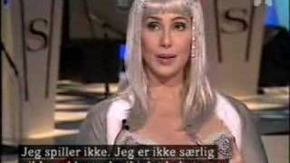 Cher  Talkshow Interview 2 Danish television 1999 [upl. by Huber]