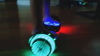 Hover1 Astro LightUp Hoverboard Ride [upl. by Kirsteni]