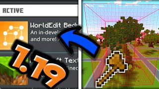 Addon World Edit MCPE 119  Untuk Minecraft Bedrock Edition [upl. by Meletius549]