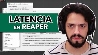 Cómo mejorar la latencia en REAPER [upl. by Setiram]