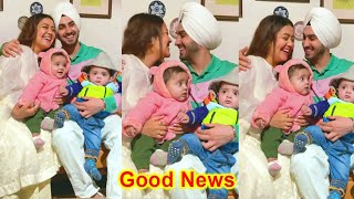 Pregnant Neha kakkar and Husband Rohanpreet wanted to have twin Babies amp practicing playing wd twins [upl. by Byrann]