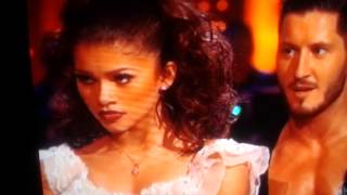 Zendaya and val dances the pasodoble [upl. by Nagram583]