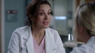 Stefania Spampinato as Carina Deluca on Greys Anatomy 18x10 [upl. by Aihsat90]