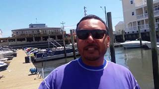 Pontoon rental in Wildwood Nj ride to yacht [upl. by Valtin]