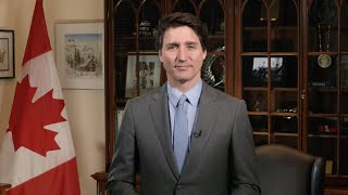 Prime Minister Trudeaus message on Eid alFitr [upl. by Ahsetel845]