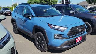 2022 Toyota RAV4 TRD OffRoad AWD in Cavalry Blue [upl. by Surdna263]