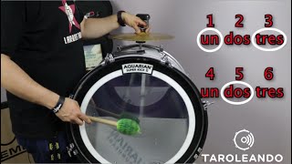 Ritmo Merequetengue  Cómo Tocar La Tambora De Banda Tutorial Completo [upl. by Ymerej]