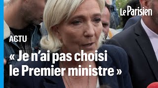 Marine Le Pen  « Je ne suis pas DRH dEmmanuel Macron » [upl. by Terrie]