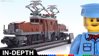 Actually flawed yet still desirable LEGO Crocodile Locomotive in review 10277 [upl. by Pine]