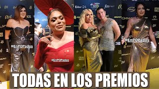 WENDY PAOLA KARINA evelyn grecia salma en los PREMIOS ELIOT AWARDS 2024 [upl. by Dede]