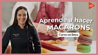 Curso Aprende a hacer macarons  School Online University [upl. by Gustaf]