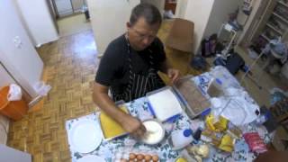 Schnitzel How to crumb the meat  Cooking with Dieter [upl. by Reteid481]