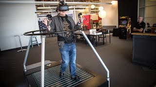 HandsOn with VR OmniDirectional Treadmill [upl. by Acile715]