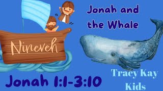 Jonah and the Whale Bible Story Childrens Ministry [upl. by Aicile74]