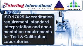 ISO 17025 Accreditation Requirements for NABL UKAS ENAS Certificate for test amp calibration labs [upl. by Zerelda606]