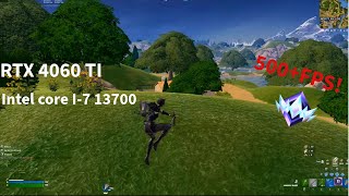 RTX 4060 TI  Intel Core I7 13700F FPS Test 500FPS 🤩SMOOTH🤩 Ranked Fights Solo [upl. by Ominorej195]