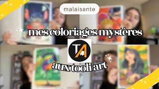 mes coloriages mystères disney aux tooli art [upl. by Notyal]