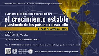 V Seminario de Política fiscal contracíclica para el crecimiento estable y sostenido de los países [upl. by Enilekcaj]