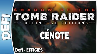 Shadow of The Tomb Raider  CÉNOTE  Défi  EFFIGIES FR PS4 [upl. by Adnirolc]